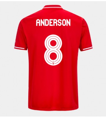 Nottingham Forest Elliot Anderson #8 Prima Maglia 2025-26 Manica Corta